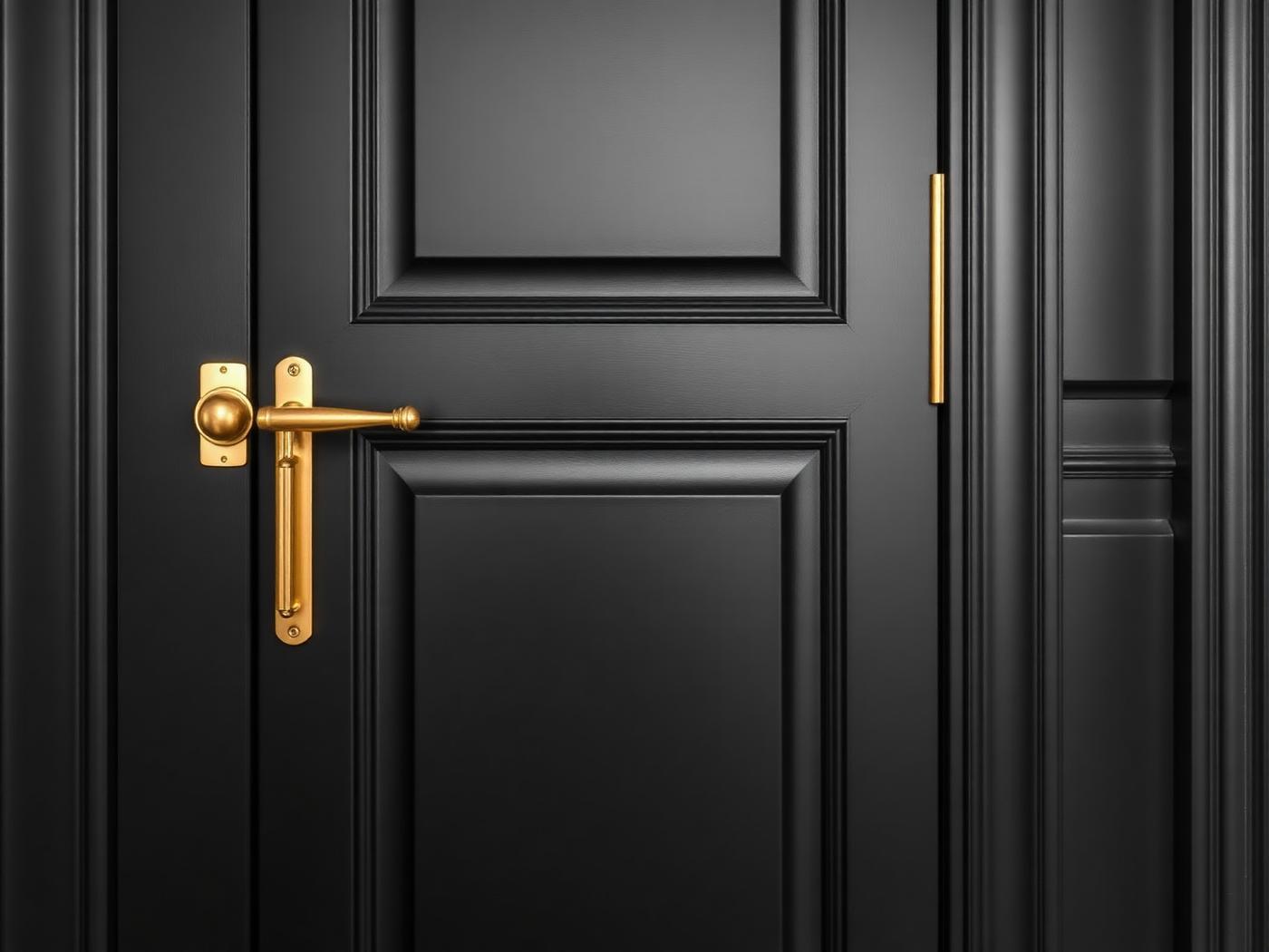 Black Interior Door Package